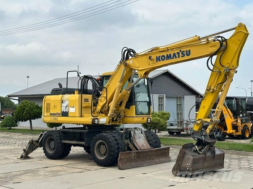 Komatsu PW 160-7E0 Bageri na kotačima