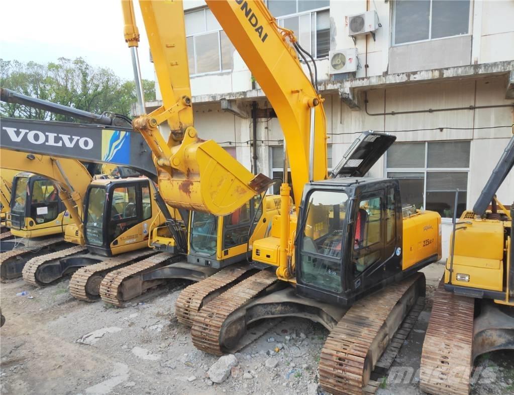 Hyundai R225LC-7 Bageri gusjeničari