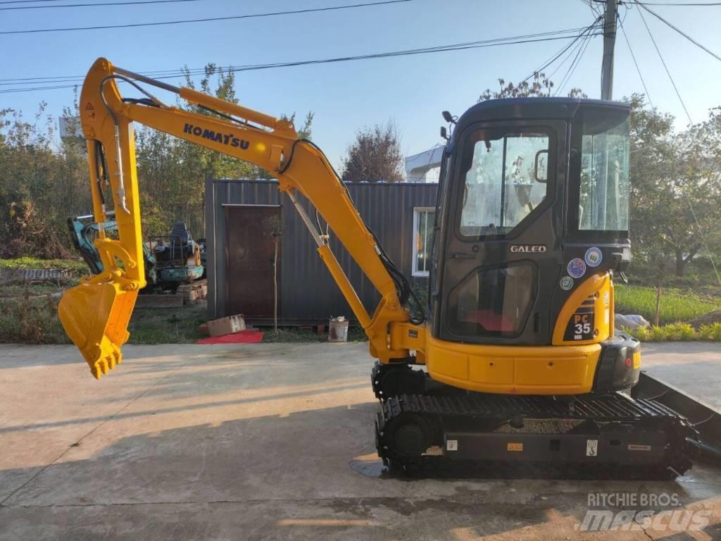 Komatsu PC 35 MR Mini bageri <7t