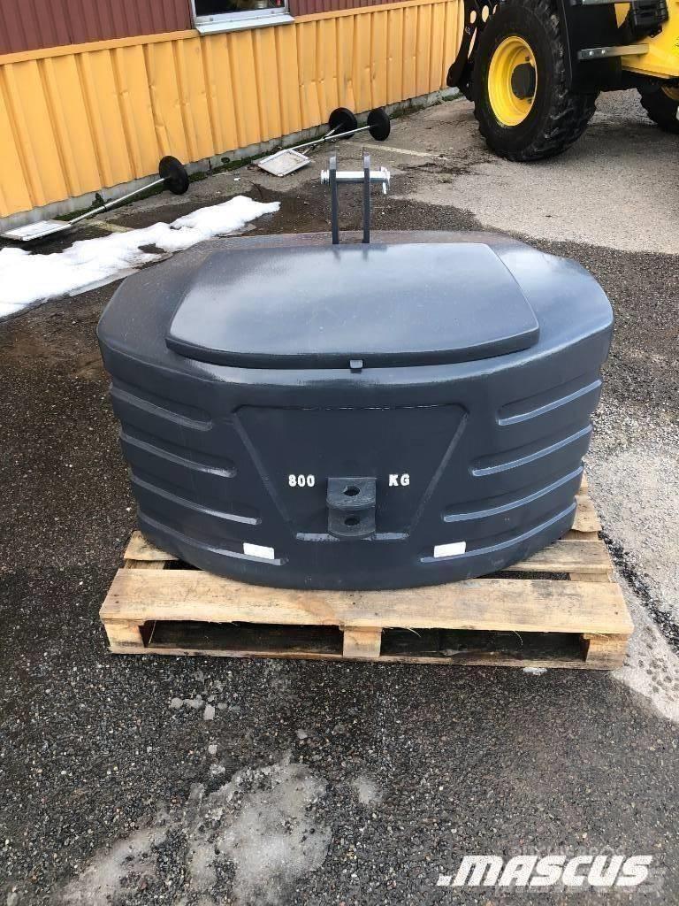  Frontvikter 800 KG Prednji utegovi