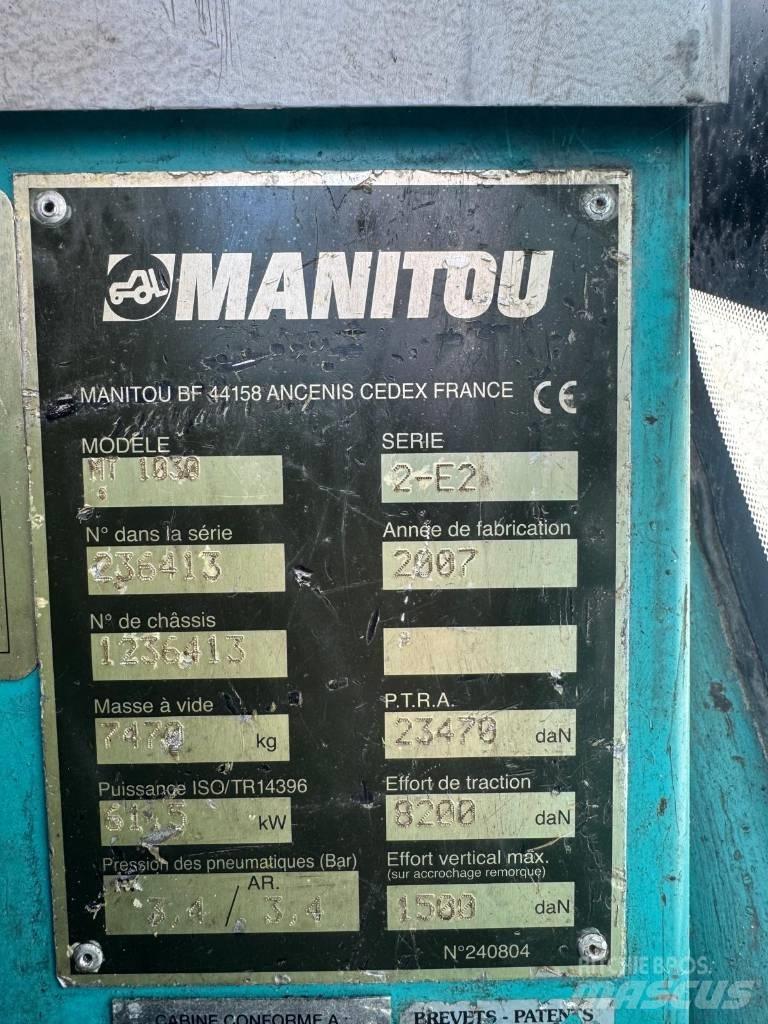 Manitou MT 1030 S Teleskopski viličari