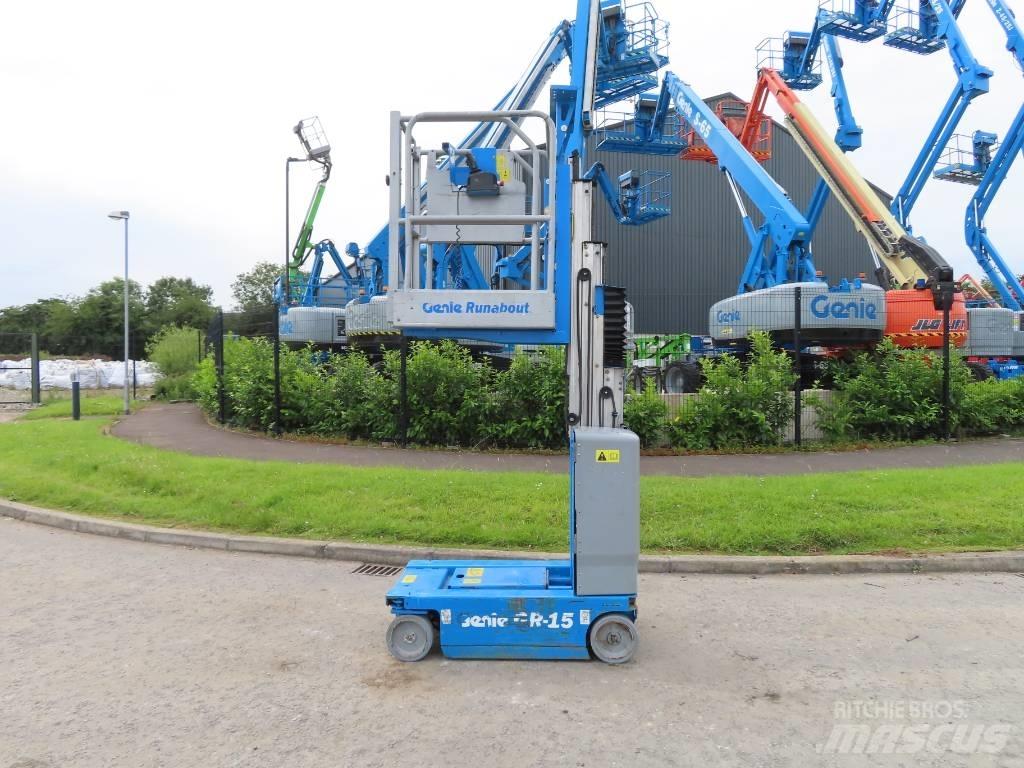 Genie GR 15 Vertikalne radne podizne platforme
