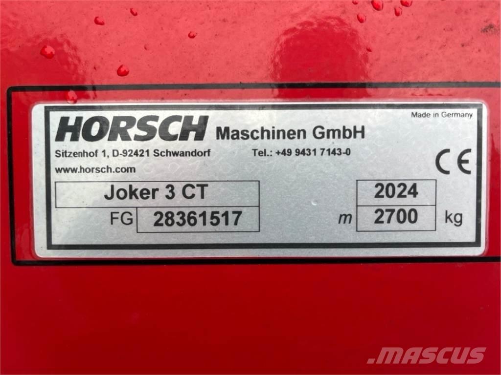 Horsch Joker 3 CT Tanjurače