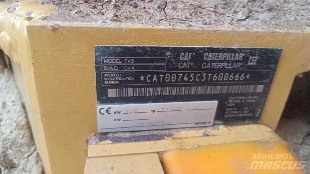 CAT 745 Zglobni demperi