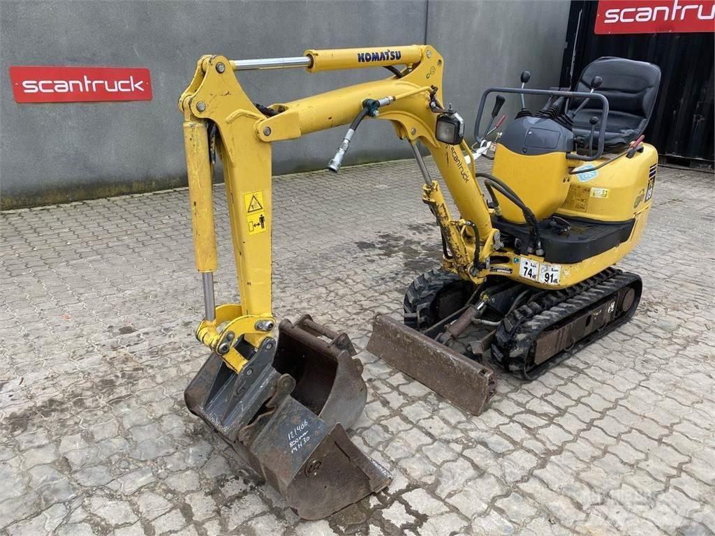 Komatsu PC09-1 Bageri na kotačima