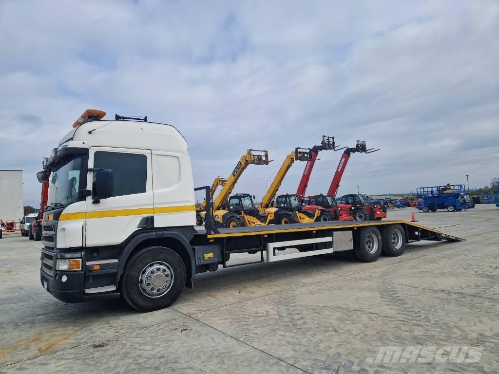 Scania P 400 Kamioni s ravnim pločom / vitlom