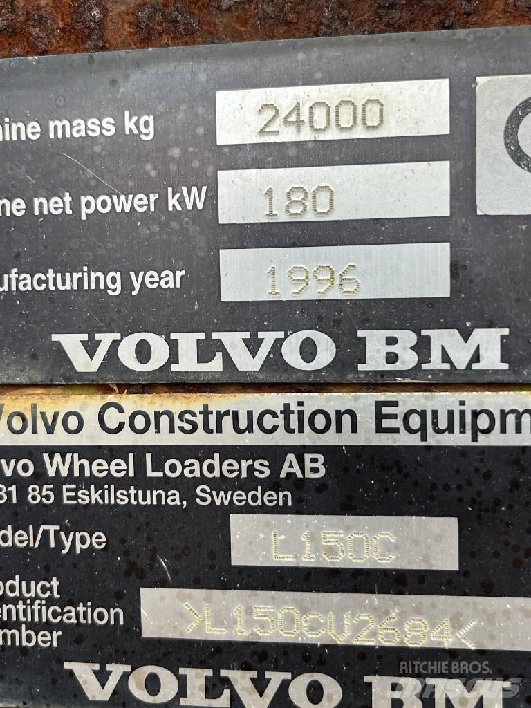 Volvo L 150 C Utovarivači na kotačima