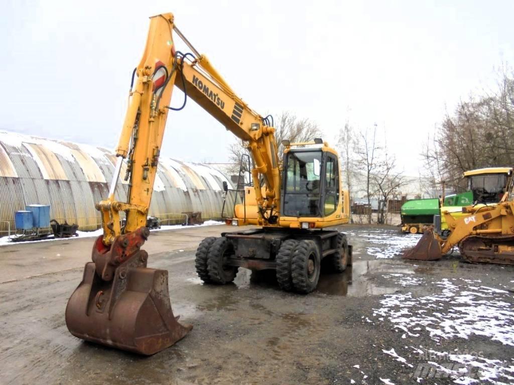 Komatsu PW 130ES-6K Bageri na kotačima