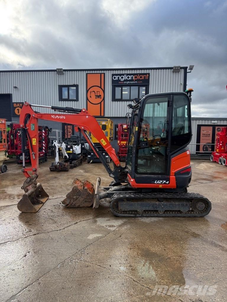 Kubota U 27-4 Mini bageri <7t