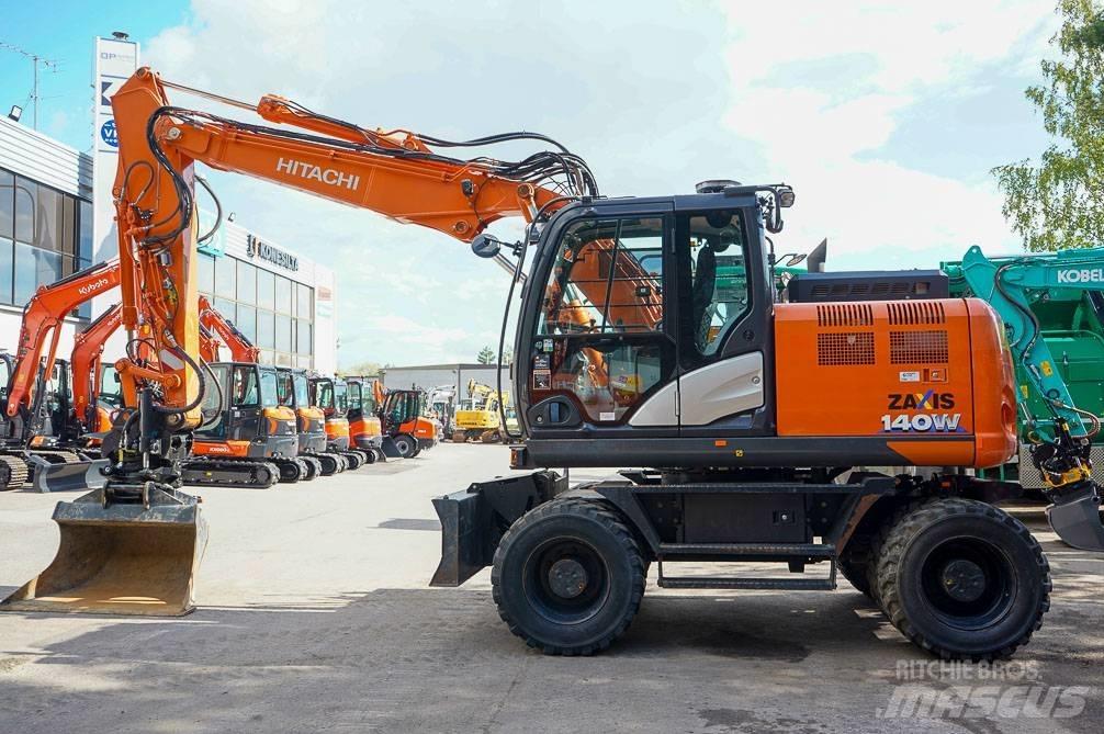 Hitachi ZX 140 W-6 Bageri na kotačima