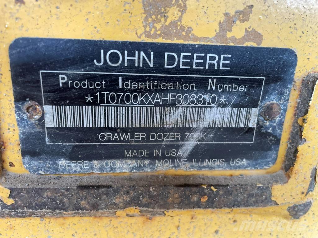John Deere 700 KLGP Buldožeri gusjeničari