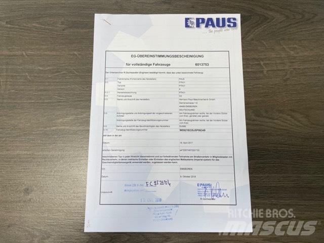 Paus PTK 31 Rabljene dizalice za težak teren