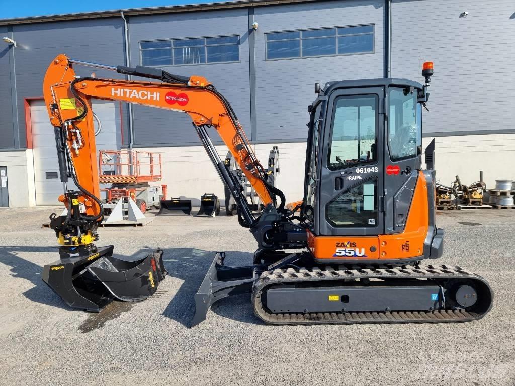 Hitachi ZX55U-6 Mini bageri <7t