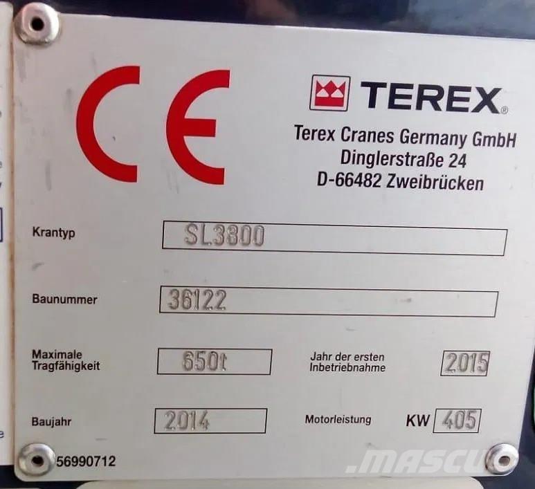 Terex SL 3800 Kranovi sa gusjenicama