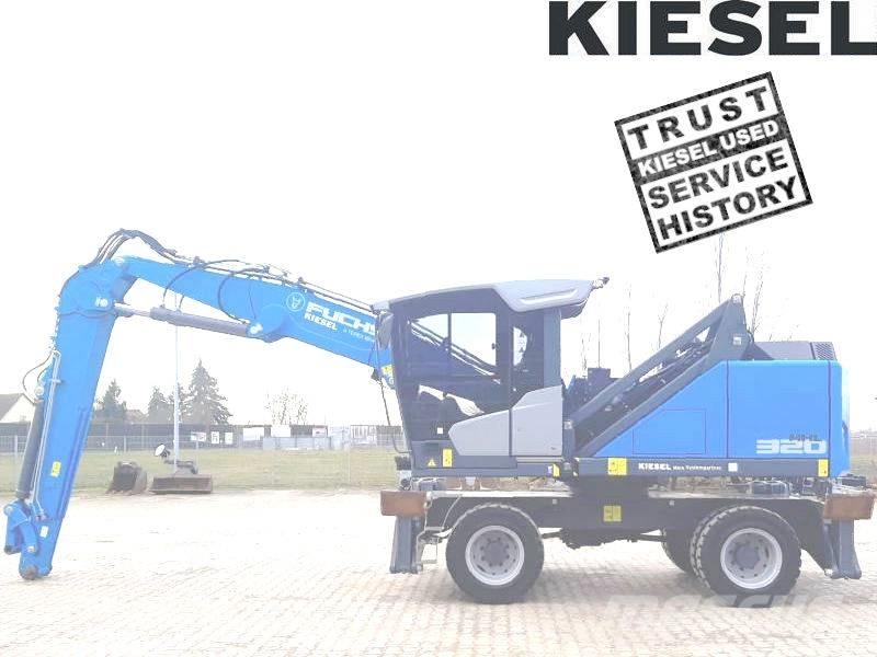 Fuchs MHL 320 F Bageri za manipuliranje materijalom / otpadom