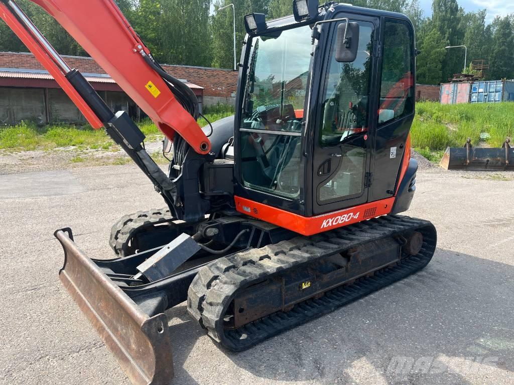 Kubota KX 080-4 Midi bageri 7t – 12t