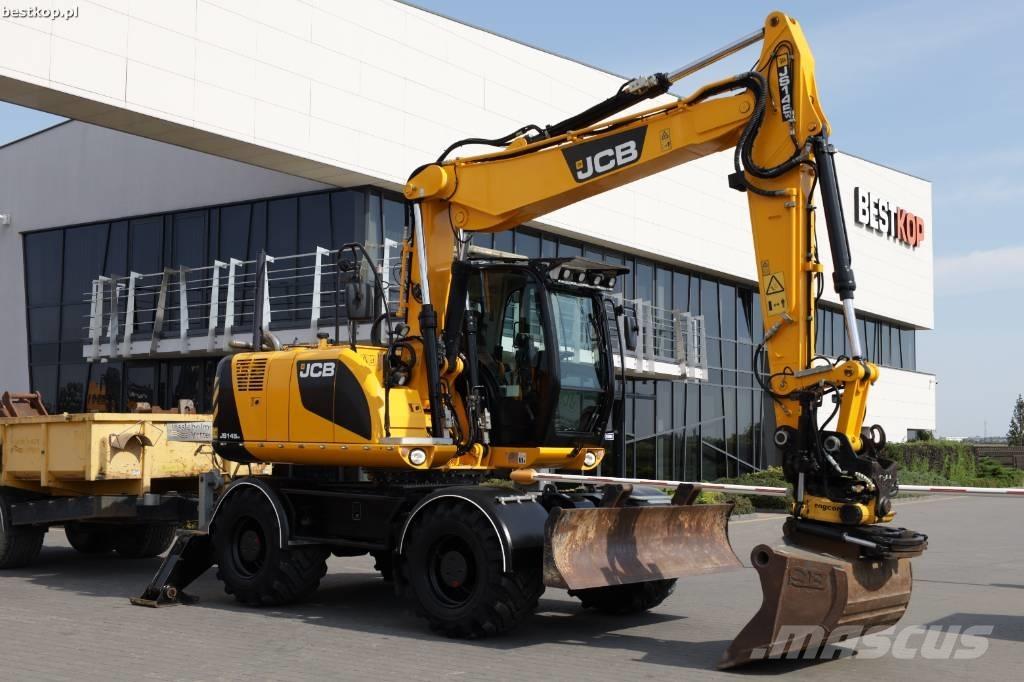 JCB JS 145 W Bageri na kotačima