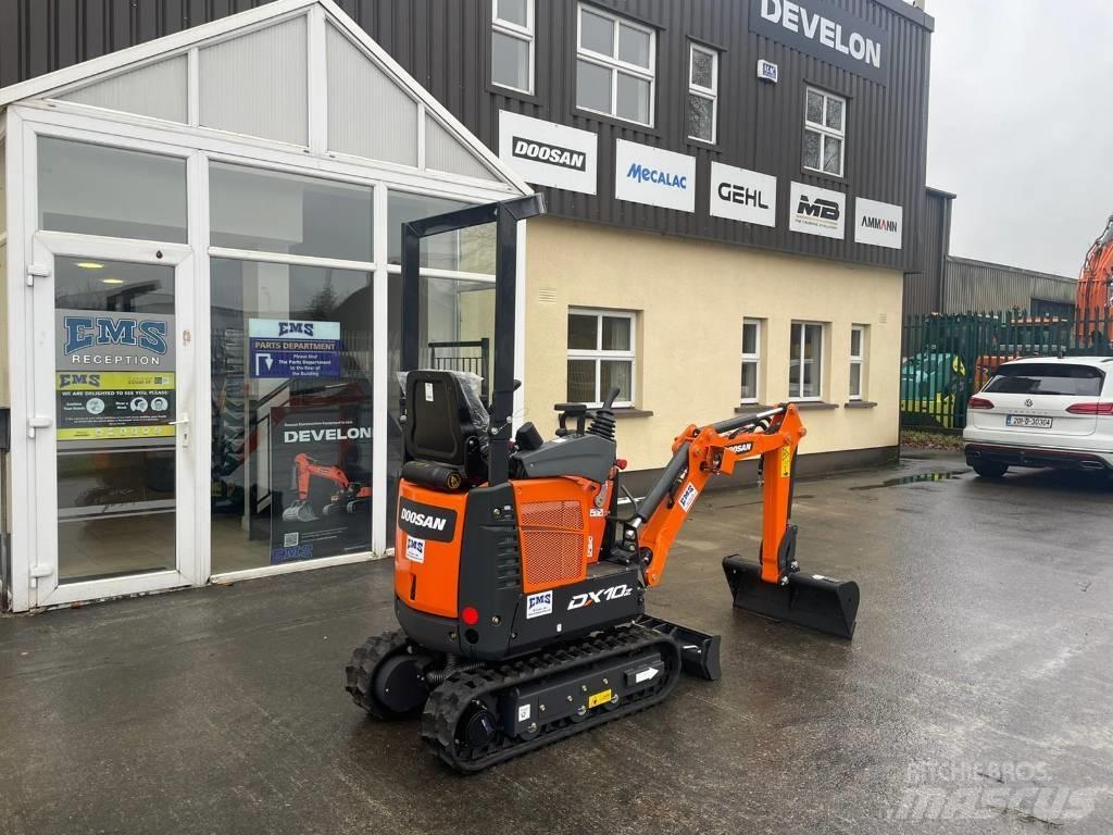 Doosan DX 10 Z Mini bageri <7t