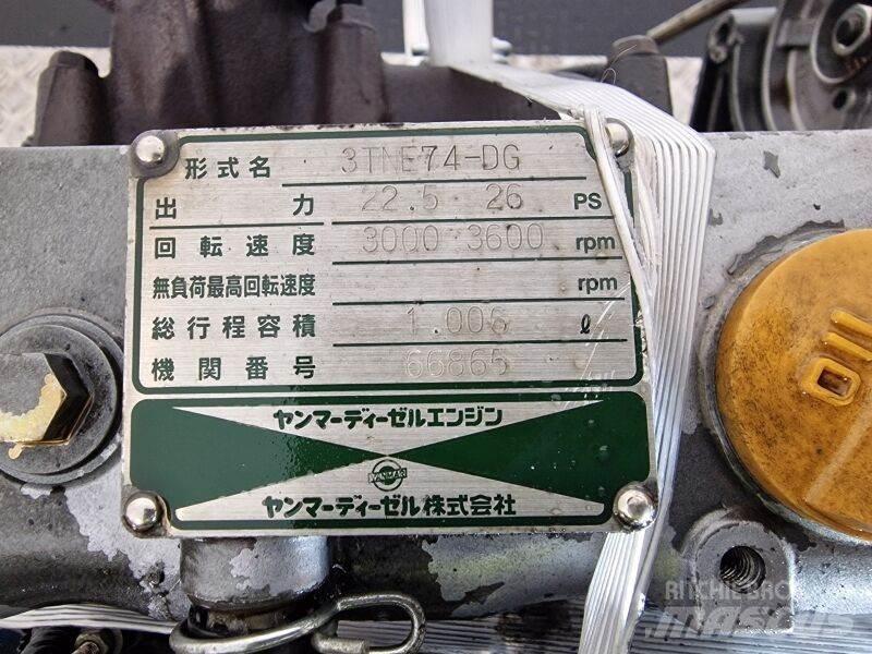 Yanmar 3TNE74-DG Motori