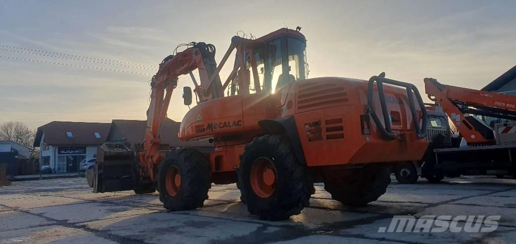 Mecalac 12 M TX Bageri na kotačima