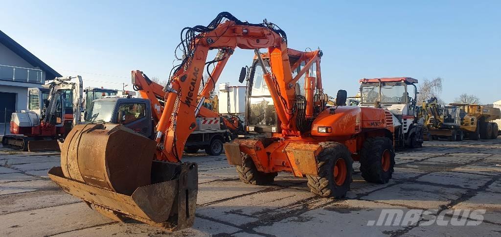 Mecalac 12 M TX Bageri na kotačima