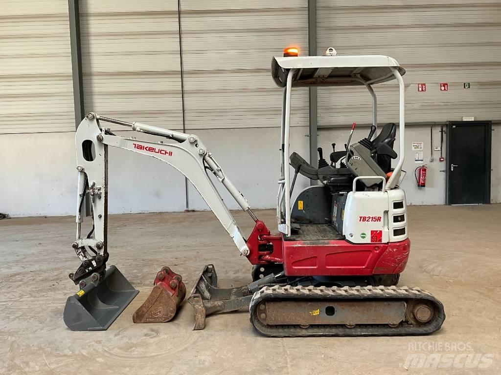 Takeuchi TB 215 R Mini bageri <7t