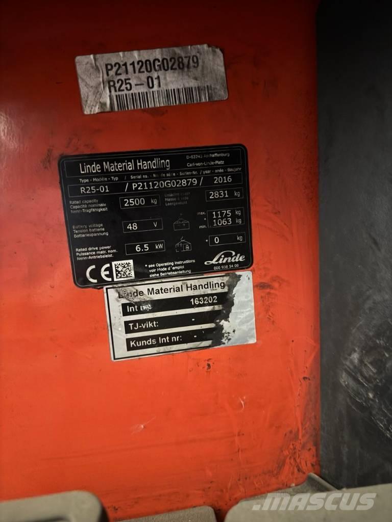 Linde R 25 Viličari sa pomičnim stupom