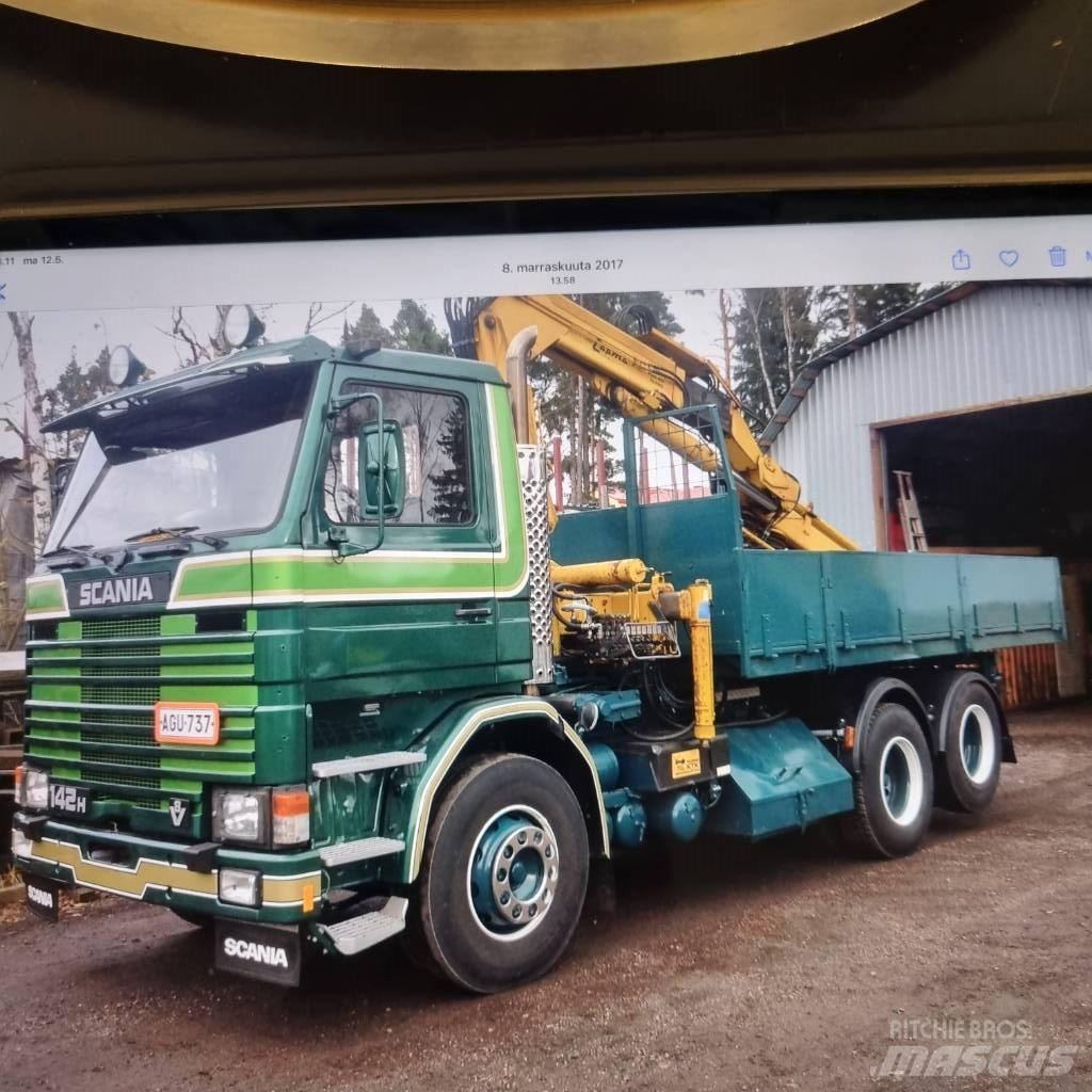 Scania R 142 HL Demontažnii kamioni za podizanje kabela