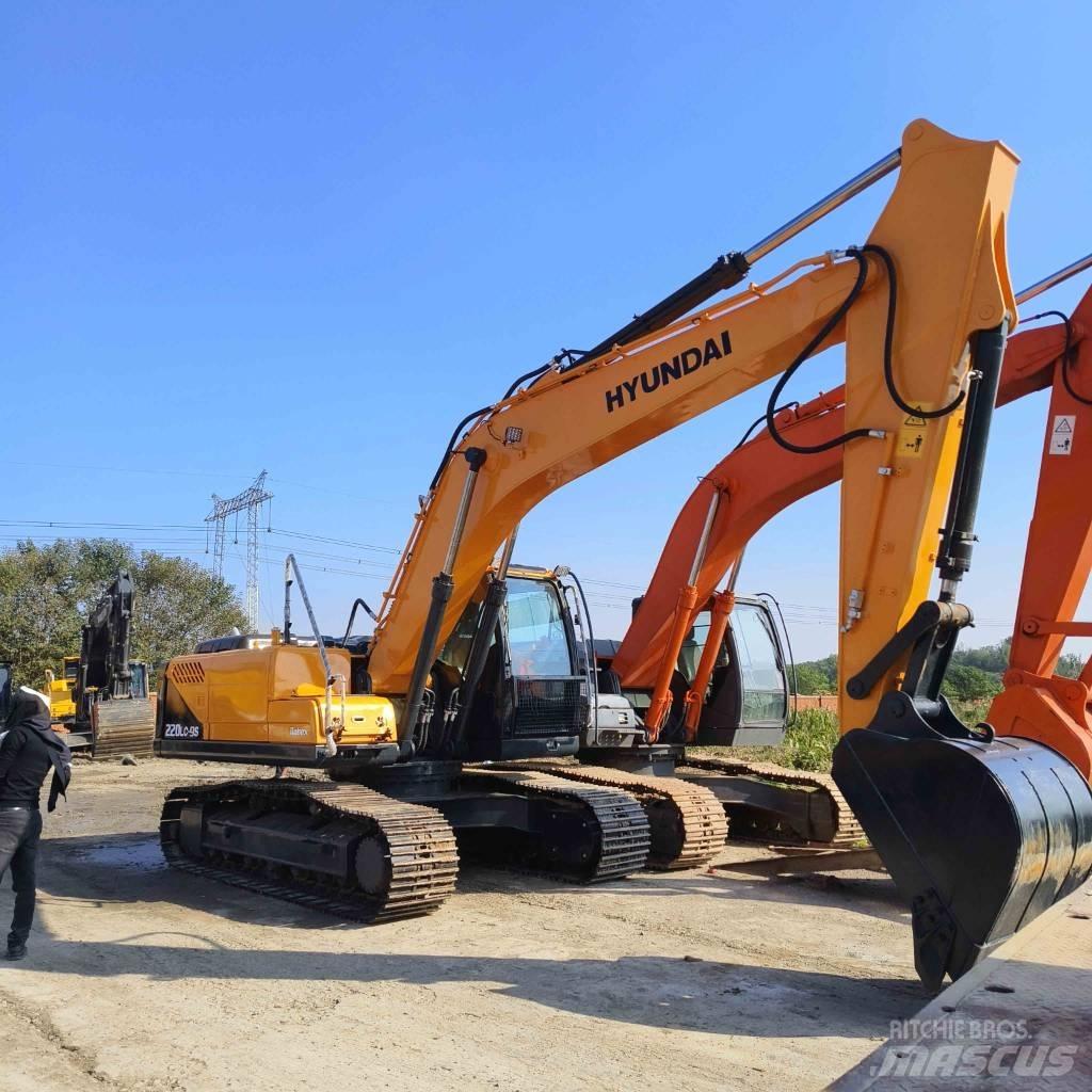 Hyundai 220LC-9 Bageri gusjeničari