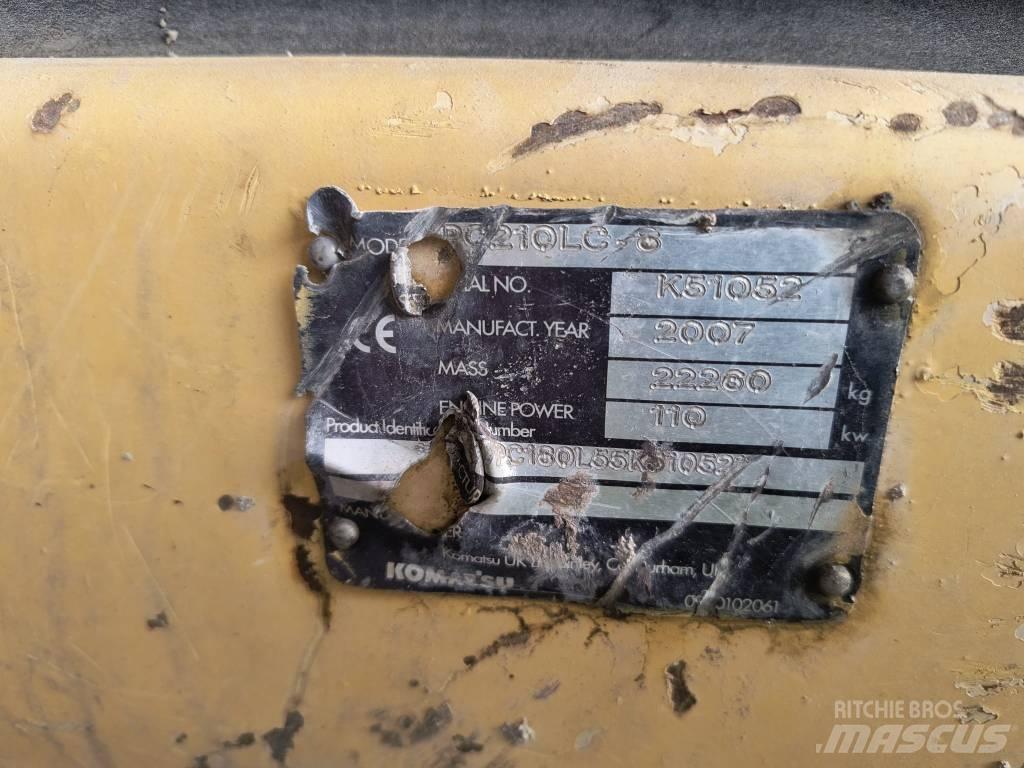 Komatsu 210 LC Bageri gusjeničari