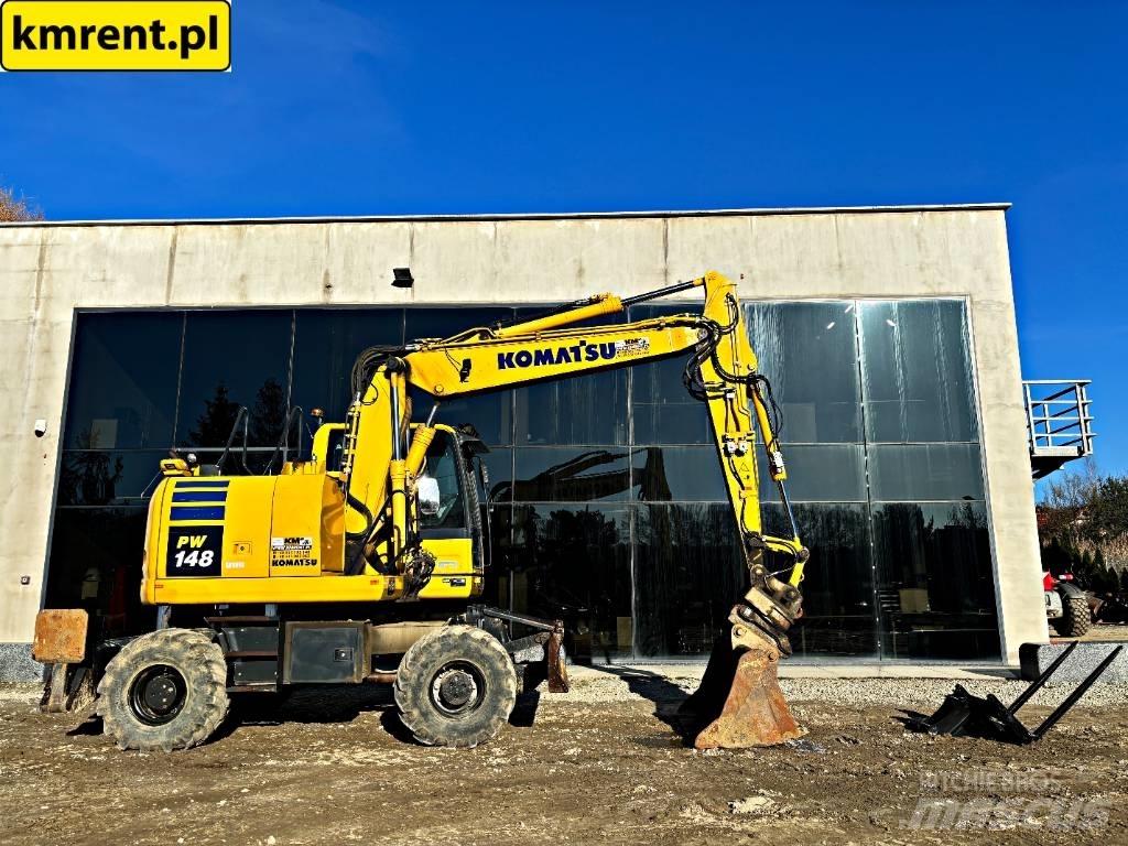 Komatsu PW 148-10 Bageri na kotačima