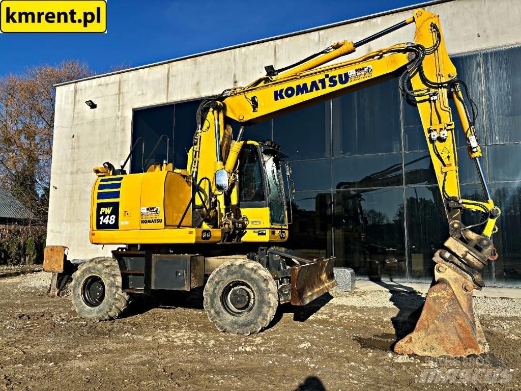 Komatsu PW 148-10 Bageri na kotačima