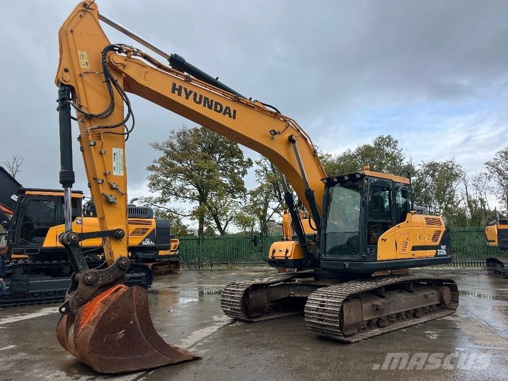 Hyundai HX220L Bageri gusjeničari
