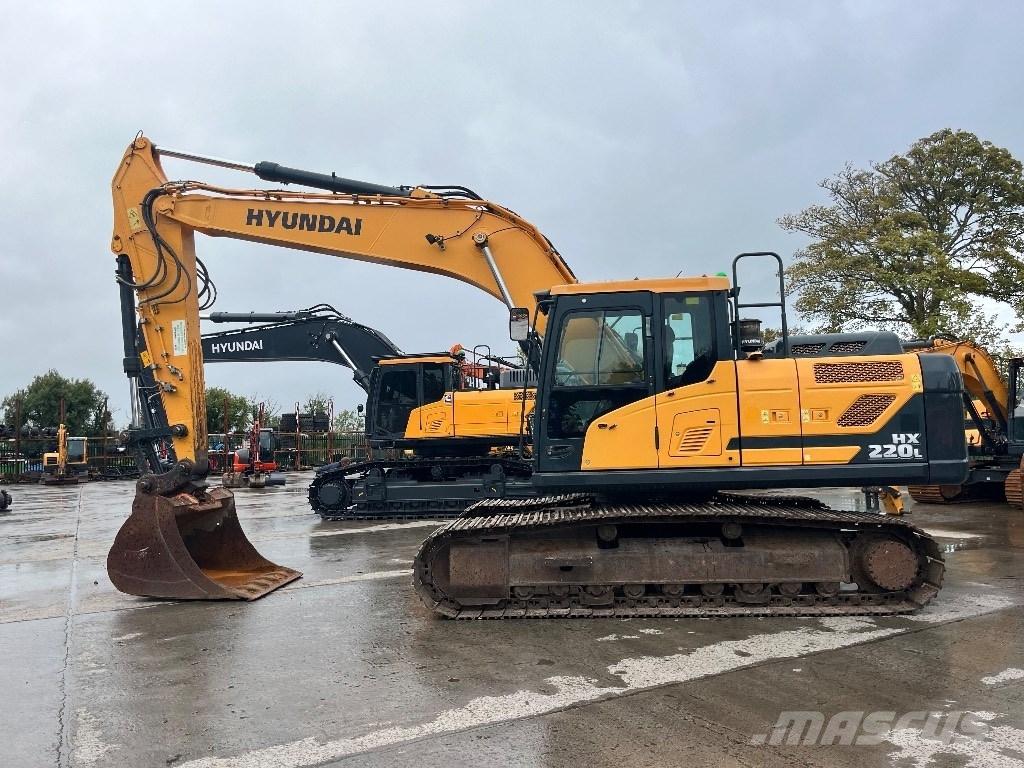 Hyundai HX220L Bageri gusjeničari