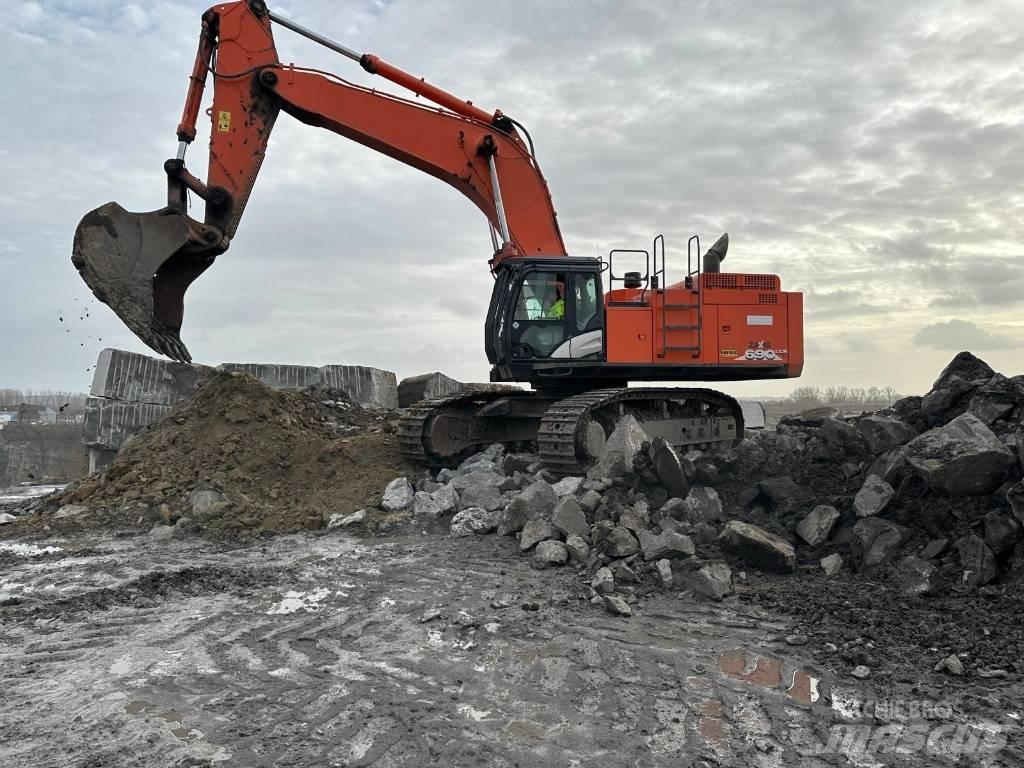 Hitachi ZX690 LCR - 6 Bageri gusjeničari