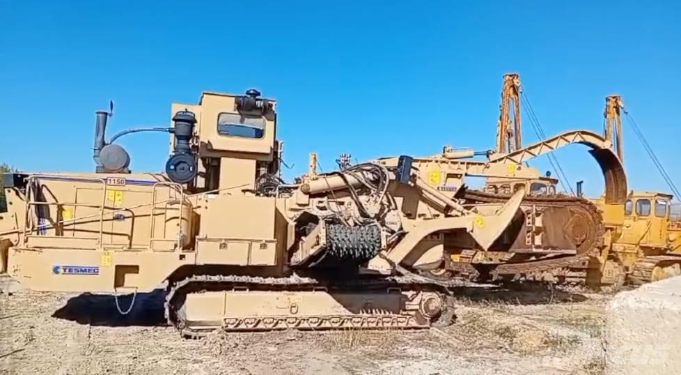 Tesmec TRS1150B Rovokopači freze za kanale Trenčeri