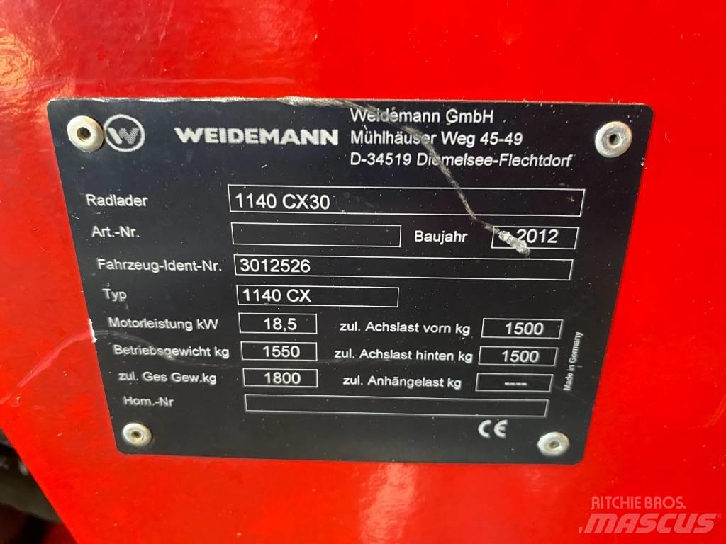 Weidemann 1140 CX30 Višenamjenski utovarivači