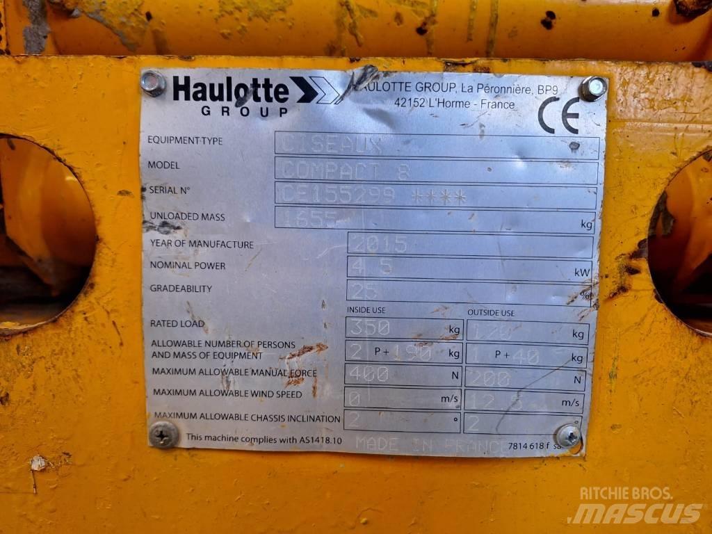 Haulotte Compact 8 Škaraste platforme