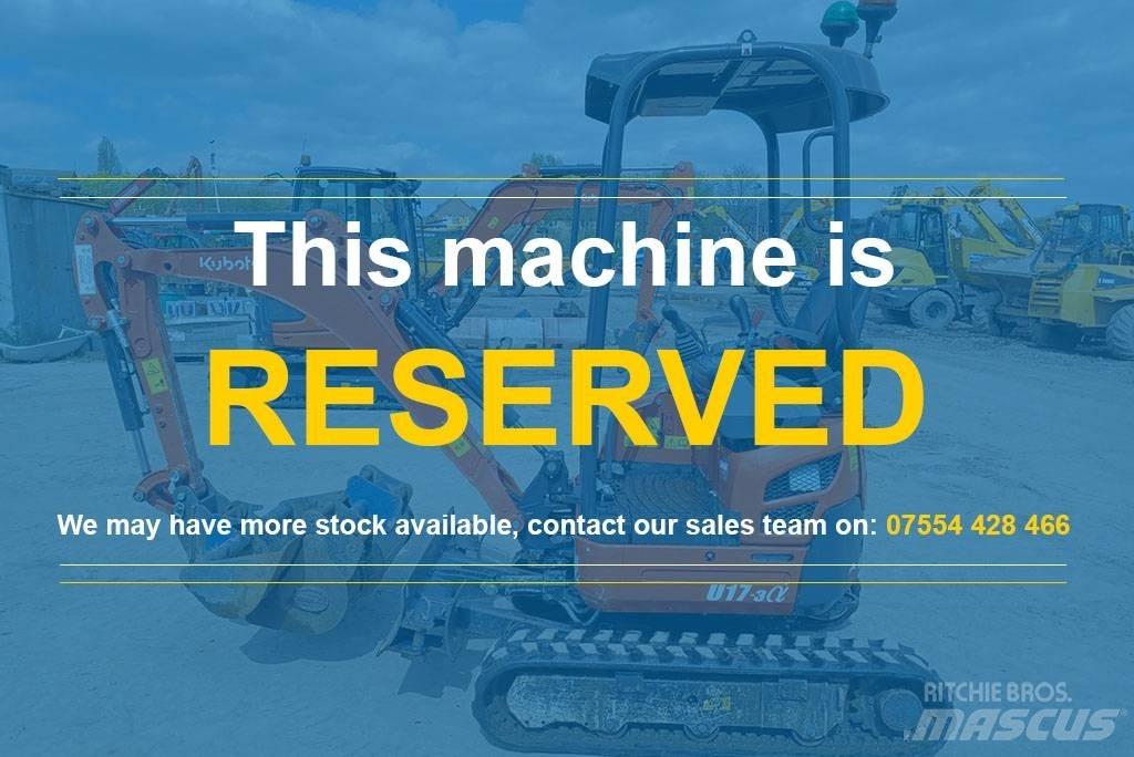 Kubota U 17-3 Mini bageri <7t