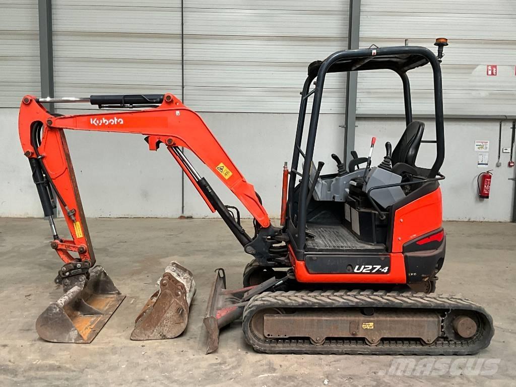 Kubota U 27-4 Mini bageri <7t