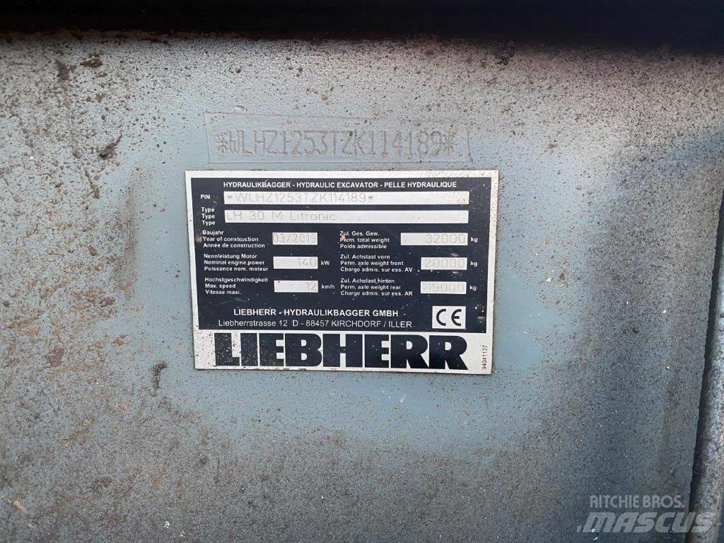 Liebherr LH 30 M Bageri za manipuliranje materijalom / otpadom