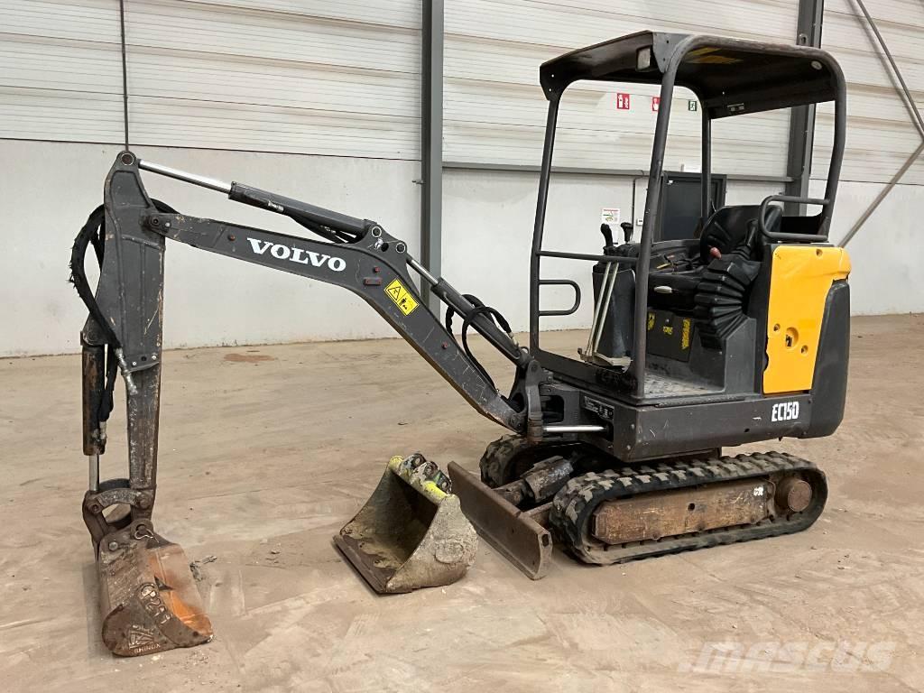 Volvo EC 15 D Mini bageri <7t