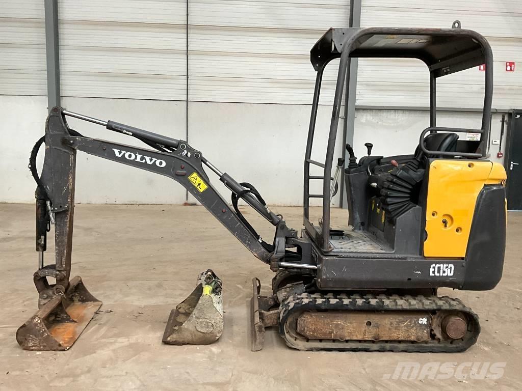 Volvo EC 15 D Mini bageri <7t