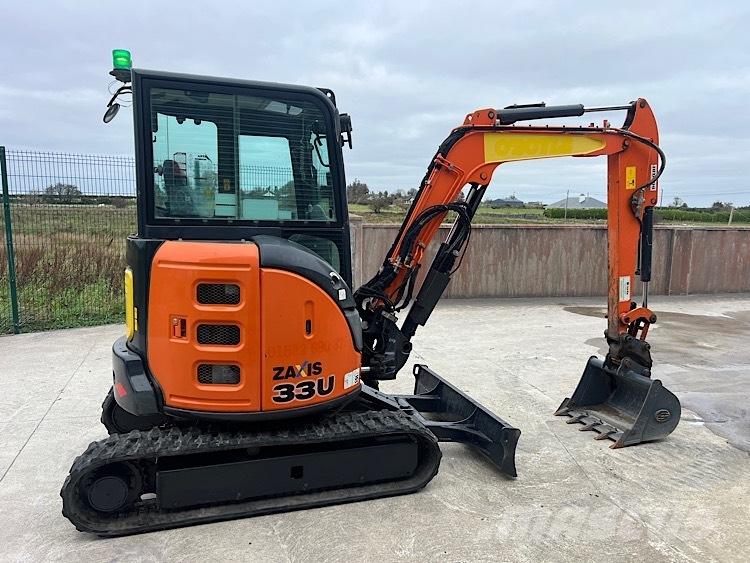 Hitachi ZX33U-5CLR Mini bageri <7t