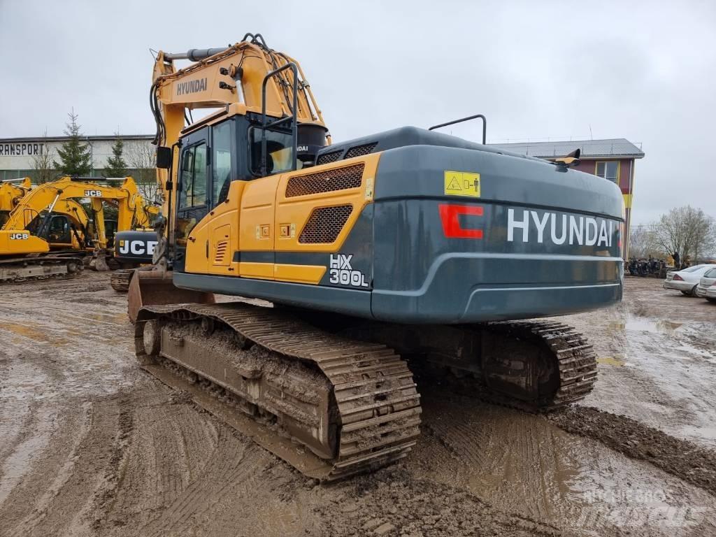 Hyundai HX 300 L Bageri gusjeničari
