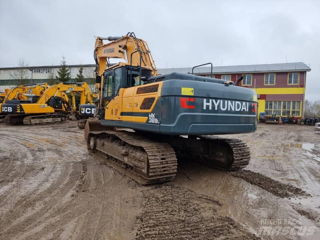 Hyundai HX 300 L Bageri gusjeničari