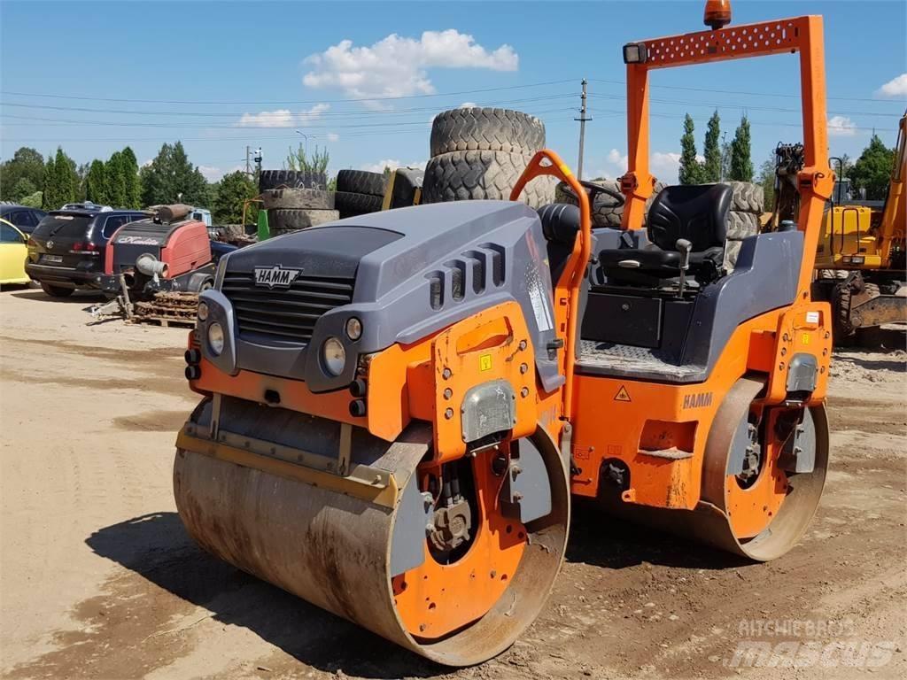 Hamm HD 14 VV Valjci sa dvojnim bubnjem