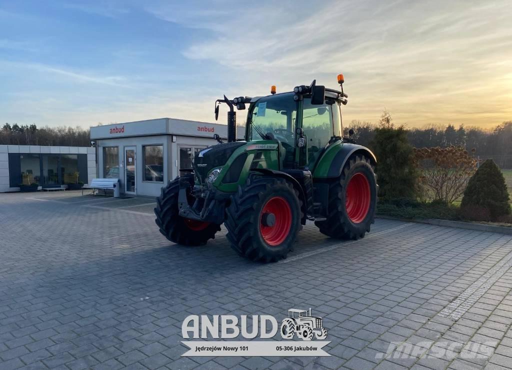 Fendt 516 Vario Traktori
