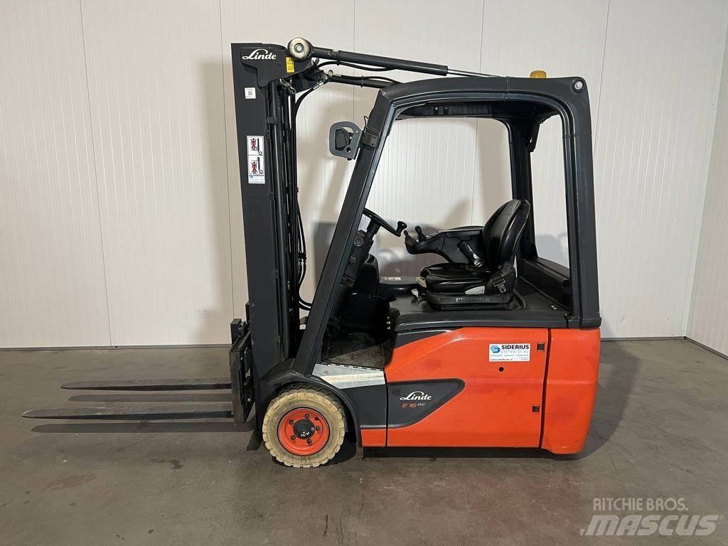 Linde E16-02 Električni viličari