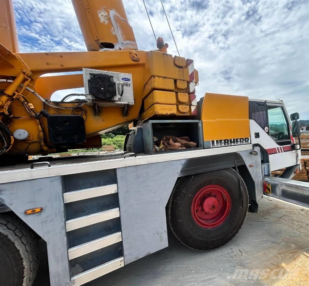 Liebherr LTM 1055 Rabljene dizalice za težak teren